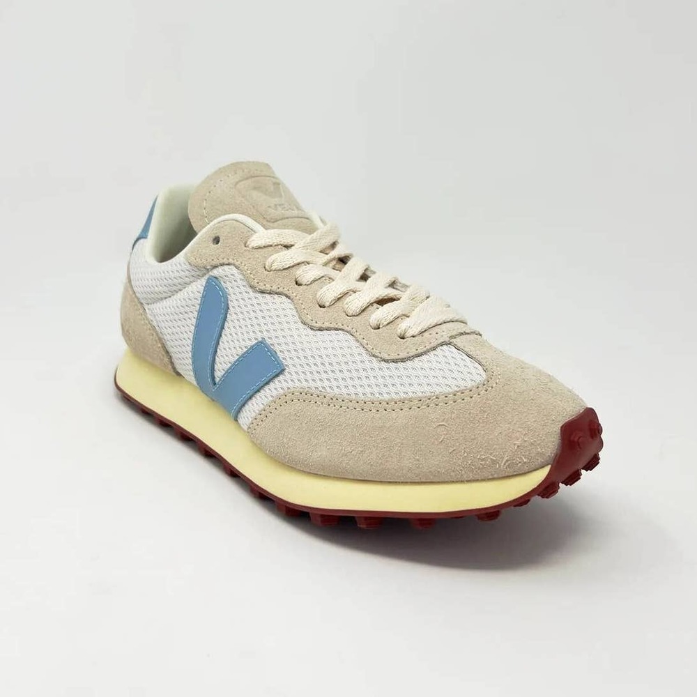 Veja Women's Sneakers in Cream and Blue